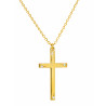 Χρυσος γυναικείος Σταυρός Με Αλυσίδα 9 Καρατίων