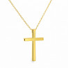 χρυσος γυναικείος Σταυρός Με Αλυσίδα 9 Καρατίων