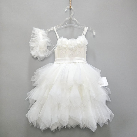 Βαπτιστικό Φόρεμα Makis Tselios