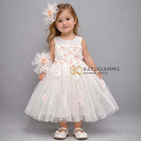 Βαπτιστικό Φόρεμα Makis Tselios