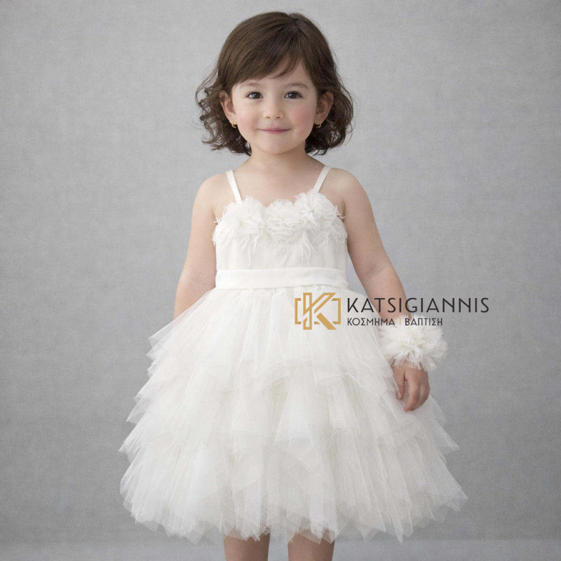 Βαπτιστικό Φόρεμα Makis Tselios