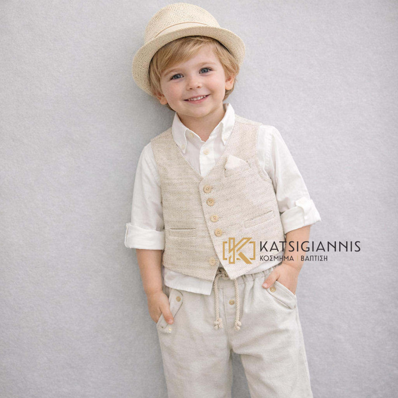 Βαπτιστικό Κοστούμι Makis Tselios