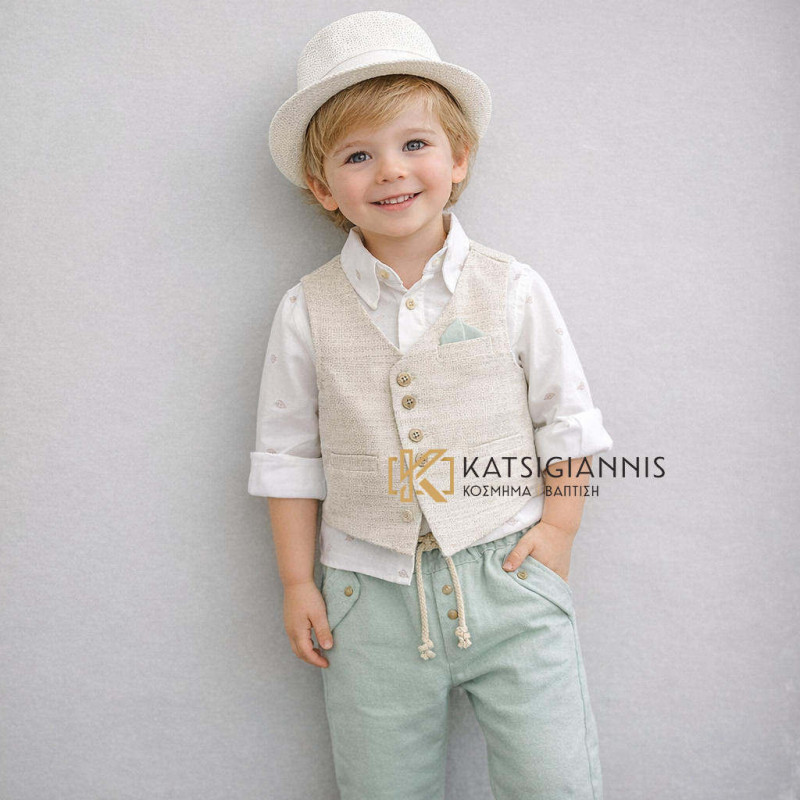 Βαπτιστικό Κοστούμι Makis Tselios