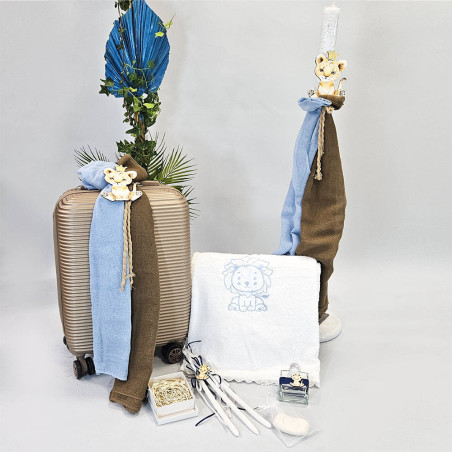 ΠΑΚΕΤΟ ΒΑΠΤΙΣΗΣ ΓΙΑ ΑΓΟΡΑΚΙ ΒΑΣΙΛΙΑΣ ΤΗΣ ΖΟΥΓΚΛΑΣ ΜΕ ΡΟΥΧΟ Guy Laroche