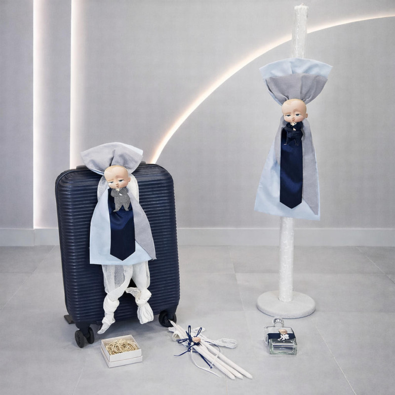 ΣΕΤ ΒΑΠΤΙΣΗΣ ΓΙΑ ΑΓΟΡΑΚΙ ΑΡΧΗΓΟΣ ΑΠΟ ΚΟΥΝΙΑ Boss Baby Ζ60-185