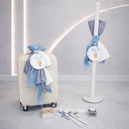 ΣΕΤ ΒΑΠΤΙΣΗΣ ΓΙΑ ΑΓΟΡΑΚΙ ΑΡΚΟΥΔΑΚΙ ΜΕ ΜΠΑΛΟΝΙΑ Ζ60-116