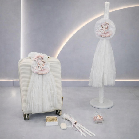 ΣΕΤ ΒΑΠΤΙΣΗΣ ΓΙΑ ΚΟΡΙΤΣΑΚΙ ΜΠΑΛΑΡΙΝΑ ΜΕ ΚΥΚΝΟ Ζ60-247