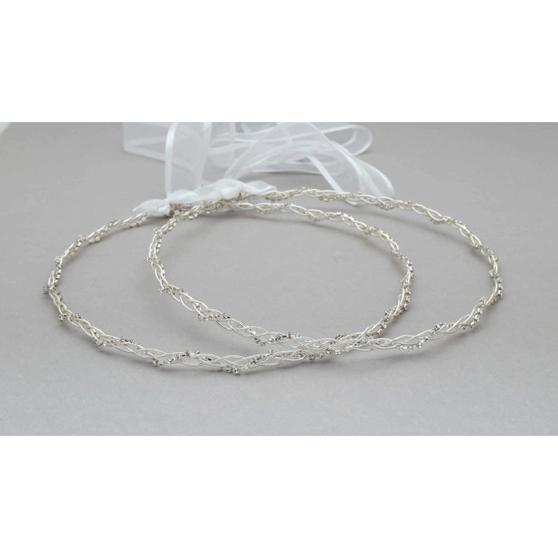 Ασημένια Στέφανα Γάμου