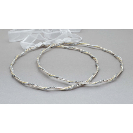 Στέφανα γάμου Επάργυρα