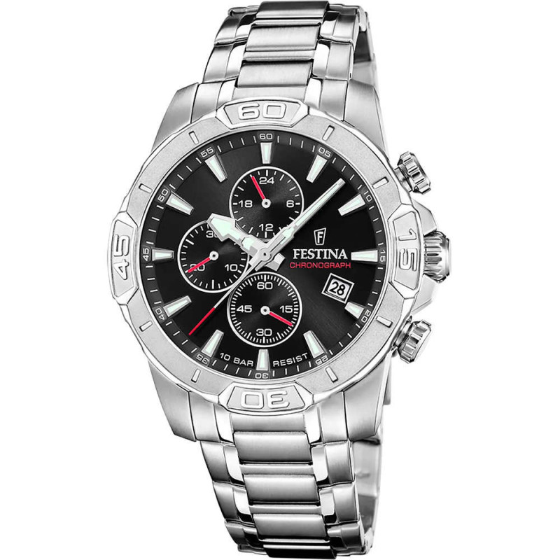 Festina Ρολόι με ατσάλινο μπρασελέ F20704/3