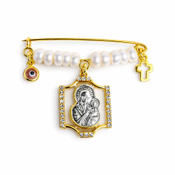 Φυλαχτό Παιδική παραμάνα 925 ασήμι