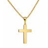 Χρυσός ανδρικός γυναικείος Σταυρός Με Αλυσίδα 9 Καρατίω