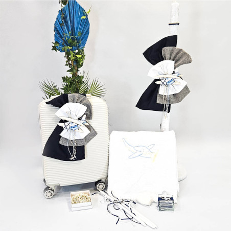 ΠΑΚΕΤΟ ΒΑΠΤΙΣΗΣ ΓΙΑ ΑΓΟΡΑΚΙ ΑΕΡΟΠΛΑΝΟ ΜΕ ΡΟΥΧΟ Makis Tselios