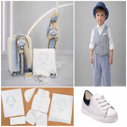 ΠΑΚΕΤΟ ΒΑΠΤΙΣΗΣ ΓΙΑ ΑΓΟΡΑΚΙ ΑΕΡΟΣΤΑΤΟ ΜΕ ΡΟΥΧΟ Makis Tselios