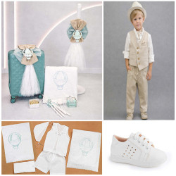 ΠΑΚΕΤΟ ΒΑΠΤΙΣΗΣ ΓΙΑ ΑΓΟΡΑΚΙ ΑΕΡΟΣΤΑΤΟ ΜΕ ΡΟΥΧΟ Makis Tselios