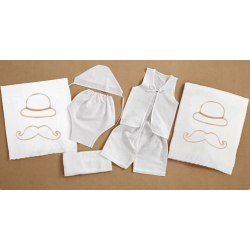 ΠΑΚΕΤΟ ΒΑΠΤΙΣΗΣ ΓΙΑ ΑΓΟΡΑΚΙ LITTLE MAN ΜΕ ΡΟΥΧΟ Makis Tselios