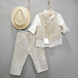 ΠΑΚΕΤΟ ΒΑΠΤΙΣΗΣ ΓΙΑ ΑΓΟΡΑΚΙ LITTLE MAN ΜΕ ΡΟΥΧΟ Makis Tselios