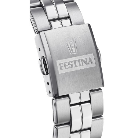 Festina Classic Ρολόι Μπαταρίας με Μεταλλικό Μπρασελέ σε Ασημί χρώμα F20437/4
