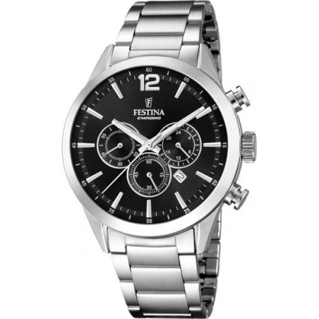 FESTINA Timeless Chronograph Stainless Steel Bracelet F20343/8