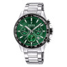 FESTINA MEN'S GREEN STAINLESS STEEL WATCH BRACELET F20560/4