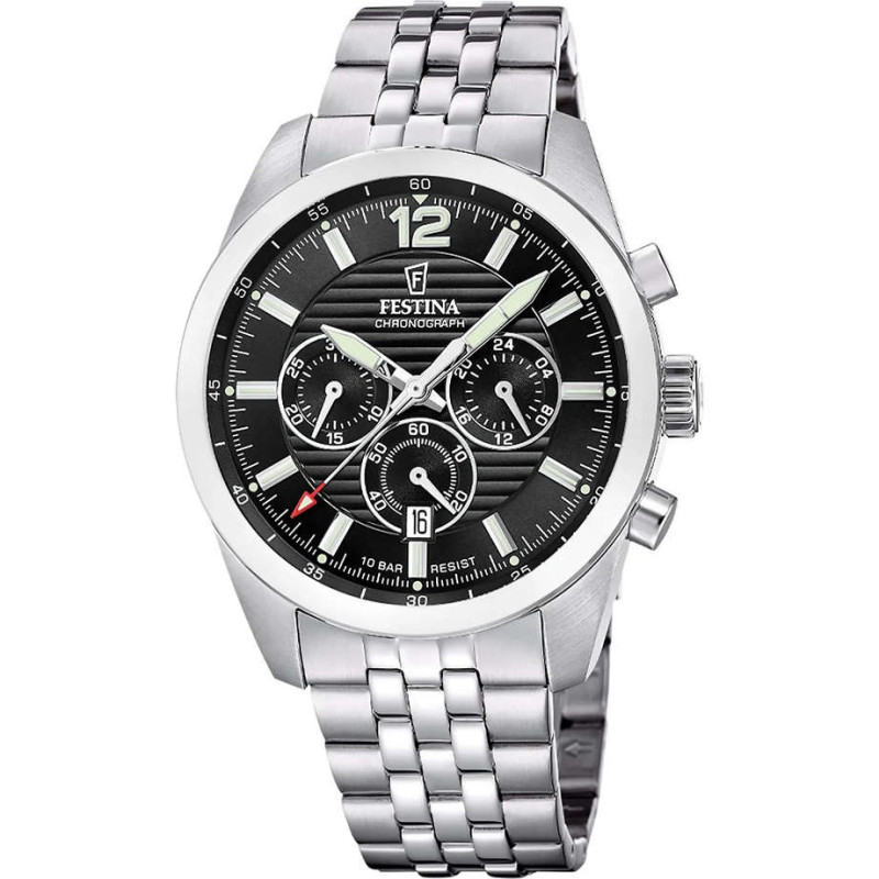 FESTINA Χρονογράφος με μεταλλικό μπρασελέ F20742/3