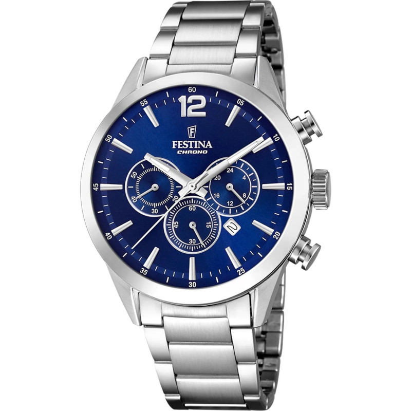 FESTINA Χρονογράφος Festina με μεταλλικό μπρασελέ F20343/7