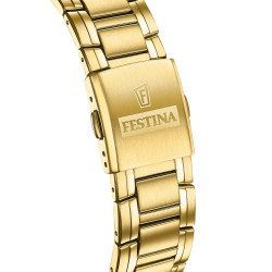 FESTINA MEN'S GREEN STAINLESS STEEL WATCH BRACELET F20560/4