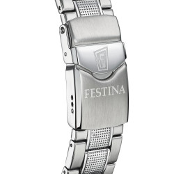 FESTINA MEN'S GREEN STAINLESS STEEL WATCH BRACELET F20560/4