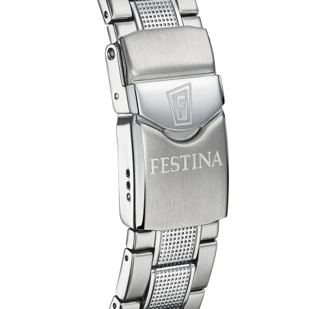 FESTINA MEN'S GREEN STAINLESS STEEL WATCH BRACELET F20560/4