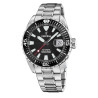Festina Divers Ρολόι Μπαταρίας με Ασημί Μεταλλικό Μπρασελέ F20669/3
