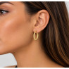 Σκουλαρίκια Κρίκοι από Χρυσό 14 Καρατίων