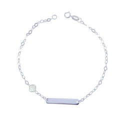 Ταυτότητα Λευκοχρυσο 14 καρατίων