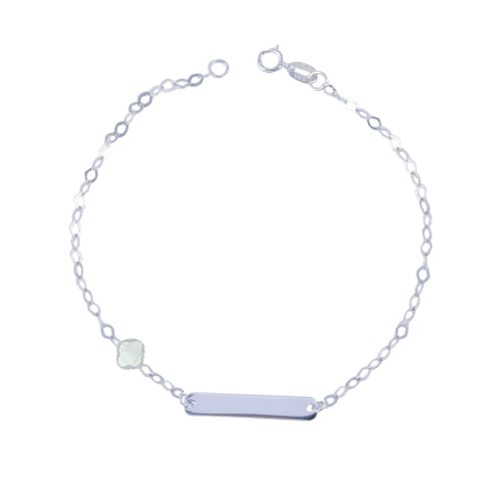 Ταυτότητα Λευκοχρυσο 14 καρατίων