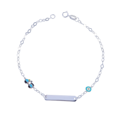 Ταυτότητα Λευκοχρυσο 9 καρατίων