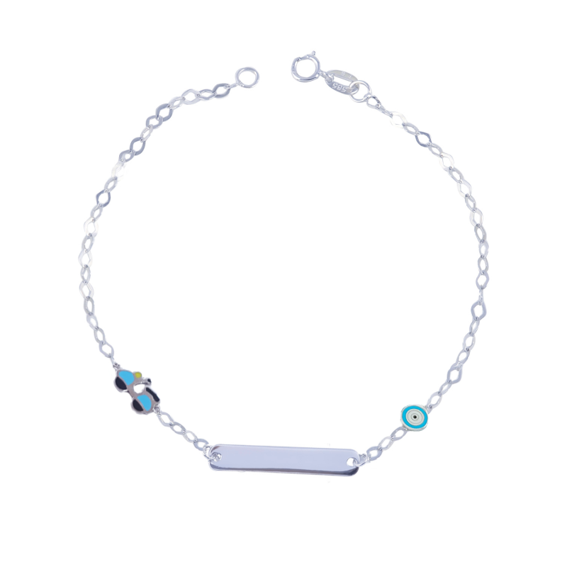 Ταυτότητα Λευκοχρυσο 9 καρατίων