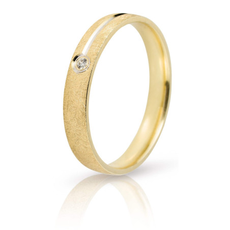 Διχρωμες Βερες Γαμου 9 Καρατίων