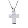 Λευκοχρυσος Σταυρός για Αγόρι 14 Καρατίων 