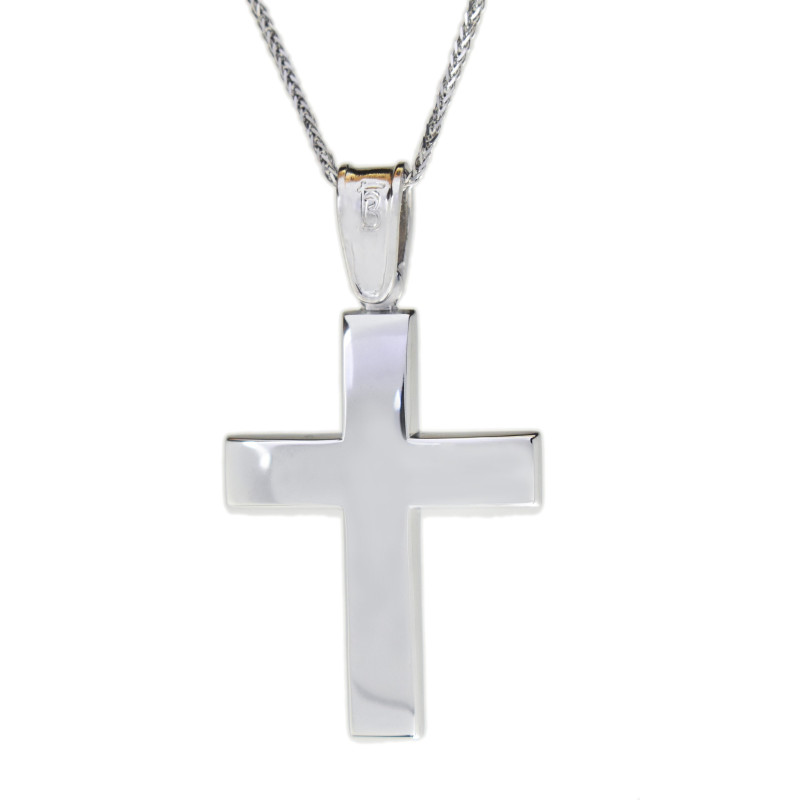 Λευκοχρυσος Σταυρός για Αγόρι 14 Καρατίων