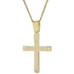 Χρυσός Σταυρός για Αγόρι 14 Καρατίων 