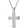 Λευκοχρυσος Σταυρός για Αγόρι 14 Καρατίων