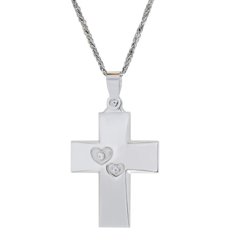 Χρυσός Σταυρός για Κοριτσι 14 Καρατίων