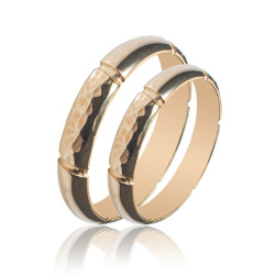 Maschio Femmina χρυσες Βερες Γαμου 14 Καρατίων μεμονωμένο τεμάχιο