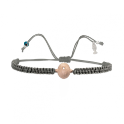 Ασημενιο Γυναικειος Βραχιολι μακραμέ 925