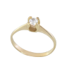 Μονόπετρο 14Κ χρυσο με Ζιρκόν 