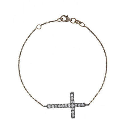 ΒΡΑΧΙΟΛΙ ΣΤΑΥΡΟΣ ΑΠΟ ΑΣΗΜΙ 925