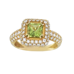 Δαχτυλίδι 14Κ Χρυσό με Ζιρκόν