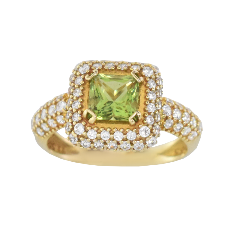 Δαχτυλίδι 14Κ Χρυσό με Ζιρκόν