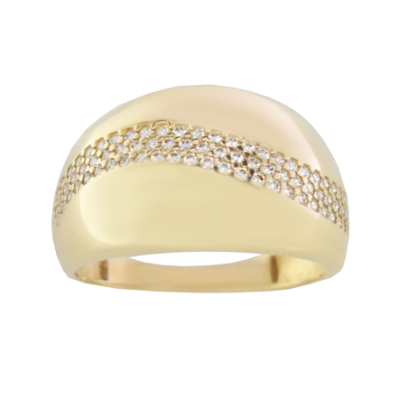 Δαχτυλίδι 14Κ Χρυσό με Ζιρκόν