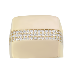 Δαχτυλίδι 14Κ Χρυσό με Ζιρκόν