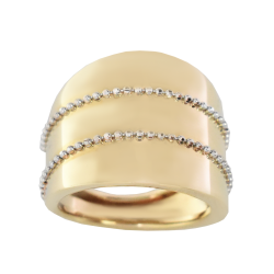 Δαχτυλίδι 14Κ Χρυσό με Ζιρκόν